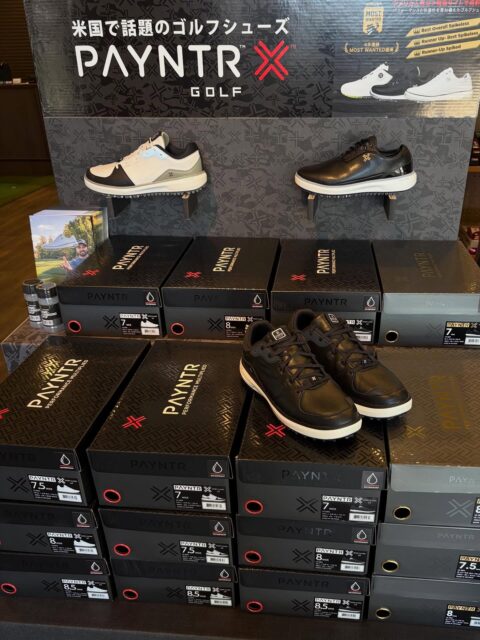 ⛳️

2021年のアメリカ🇺🇸での創業以来
世界中のゴルファーから絶大な支持を受け
愛されてきたブランド⛳️
ペインターゴルフのシューズが
ついにFunPlaceに入荷しました✨

米国オレゴンを発言源とする
PAYNTR GOLFのシューズは、
圧倒的な機能性と驚くべき快適性が、
最高のパフォーマンスへと導きます🏌️‍♂️

ぜひ、実際に履き比べてお試しください‼︎
皆様のご来店、心よりお待ちしております😊

＃ゴルフショップ
＃ゴルフシューズ
#ペインター
#ペインターゴルフ
#シミュレーションゴルフ 
#玉名ゴルフシュミレーション
#PAYNTR  GOLF